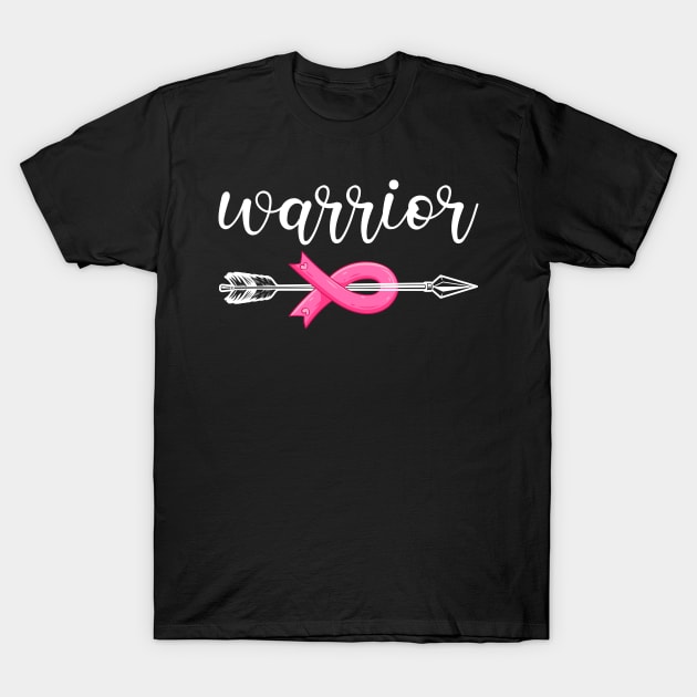 Breast Cancer Warrior T-Shirt by CreativeShirt